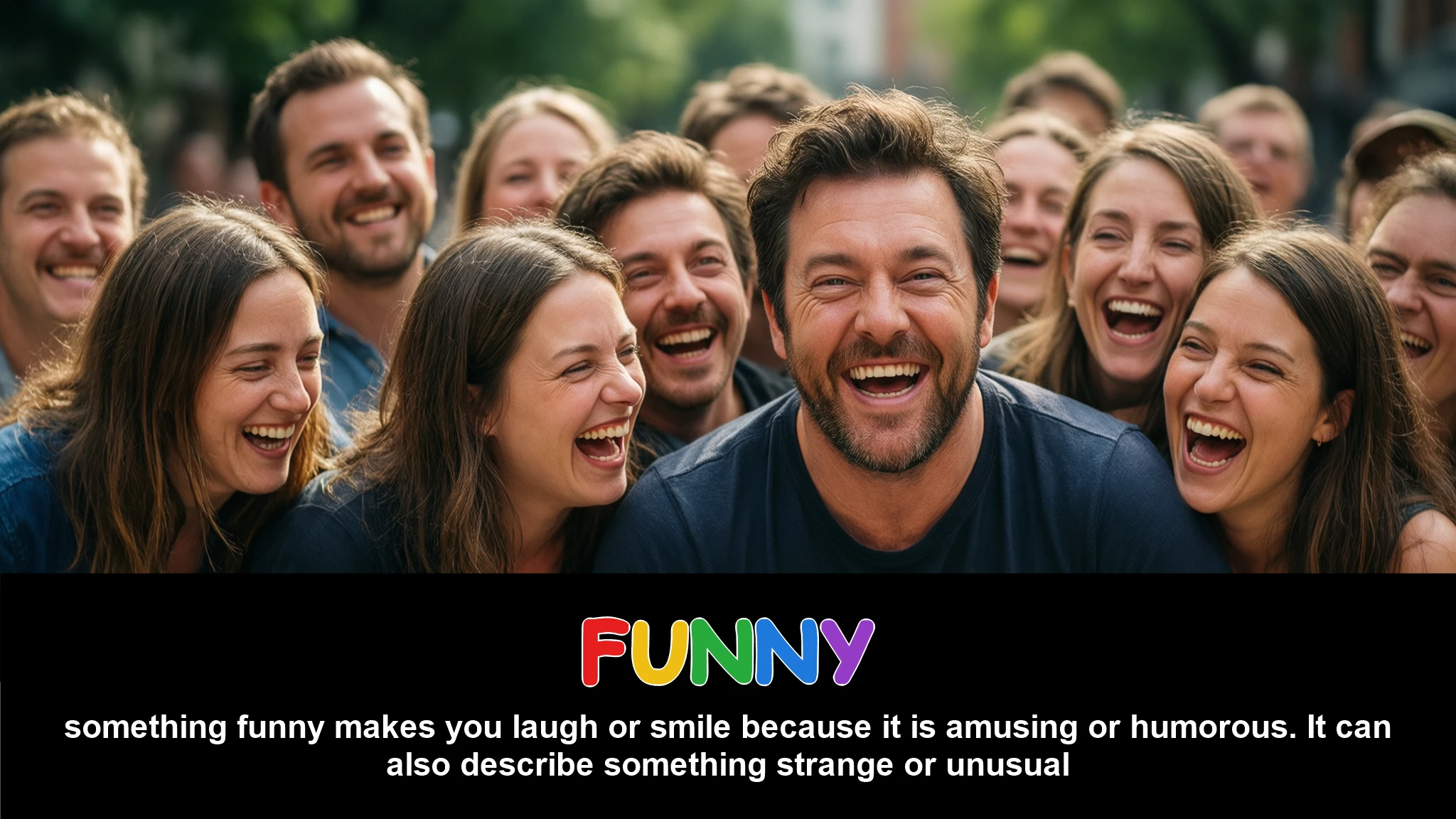 English Illustration for funny